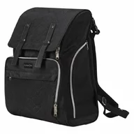 Black Friday - Reduceri Rucsac pentru mamici, FreeON, Black Edition, Cu salteluta de schimbat scutece, Spatios, Cu buzunare laterale, Negru Promotie