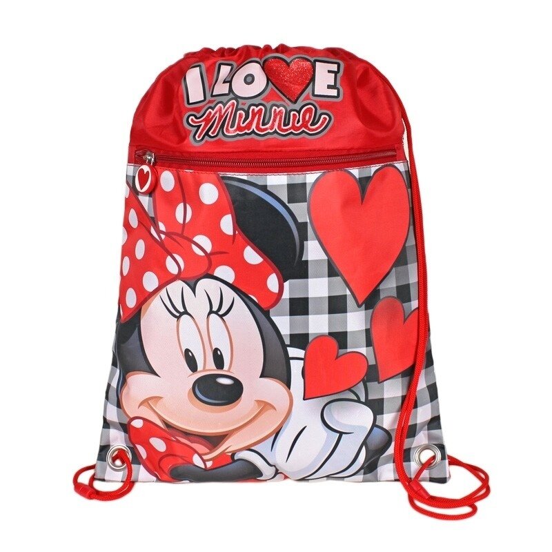 Rucsac rosu colectia minnie mouse