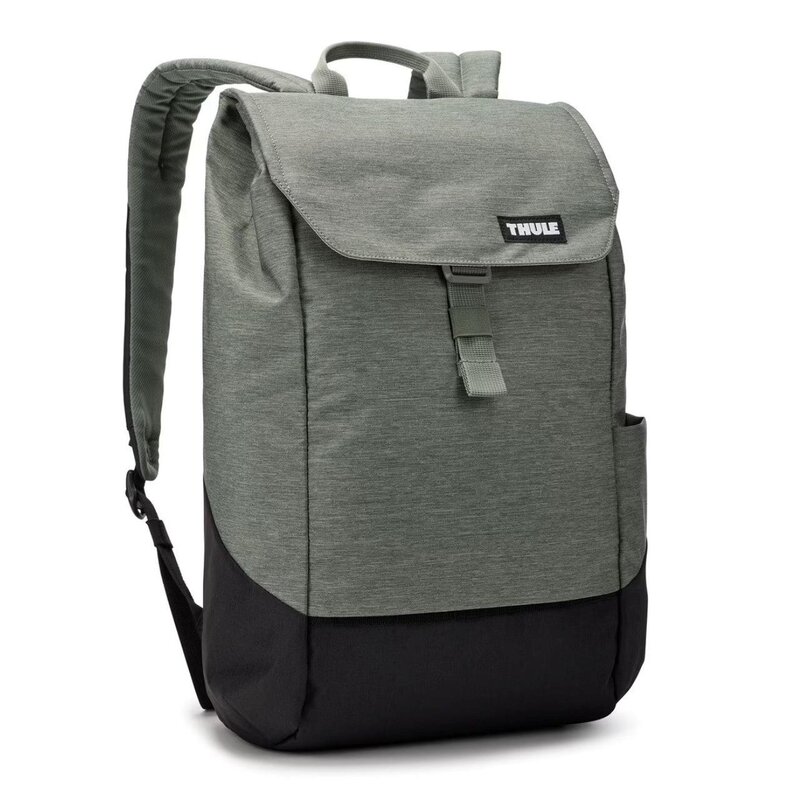 Rucsac urban cu compartiment laptop, Thule, Lithos, 16L, Verde masliniu