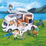 Rulota Dickie Toys Camper Hymer Camping Van Class B cu figurina si accesorii - 6