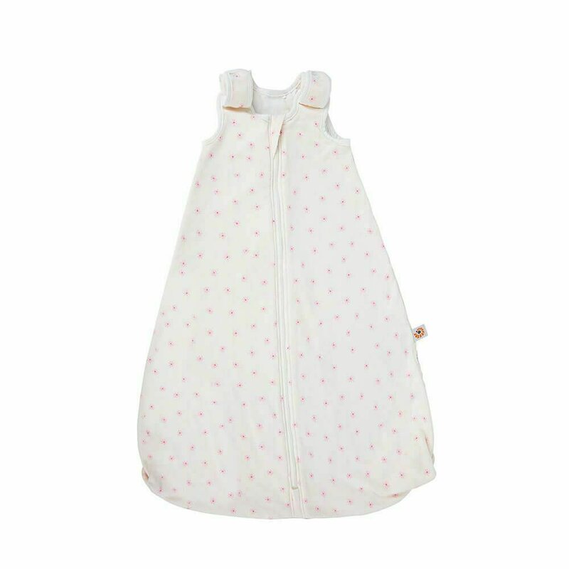 Ergobaby - Sac de dormit cu picioruse , Daisies, 2 in 1, din Bumbac, 6-18 luni