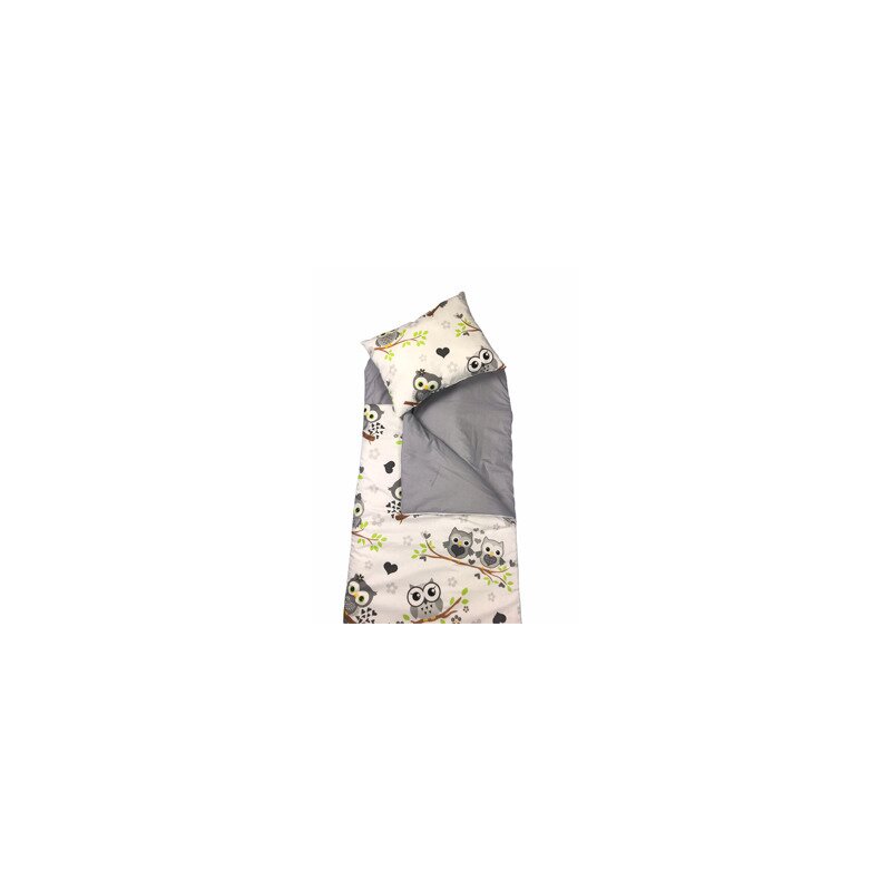 Deseda - Sac de dormit buzunar de iarna Bufnite gri