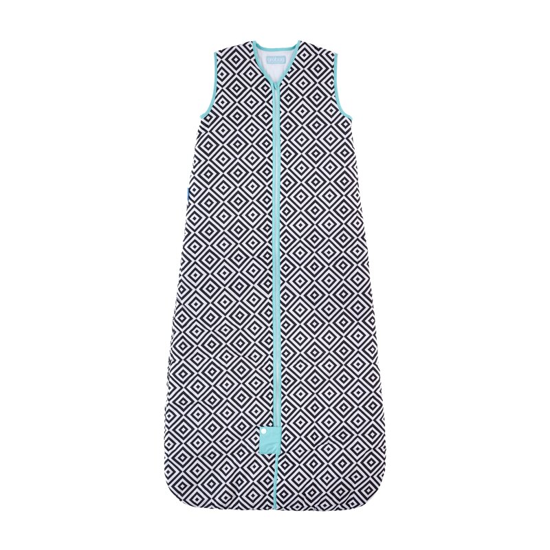 Gro - sac de dormit carouri, 2.5 tog, 0-6 luni