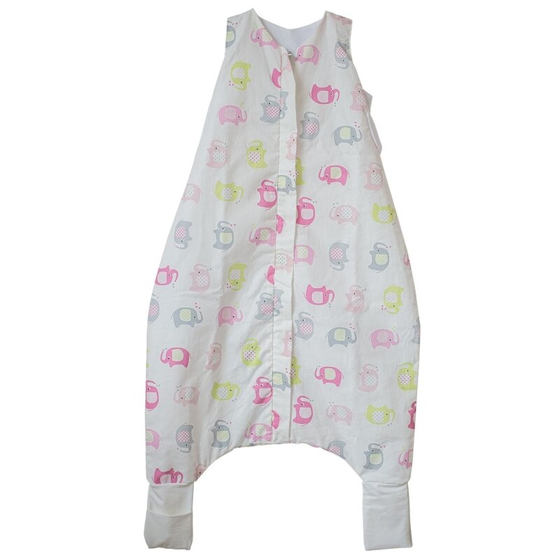 Hubners - sac de dormit cu picioare fairies 2-3 ani elefanti multicolor