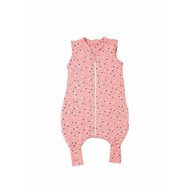 Kidsdecor - Sac de dormit cu picioruse Pink Star - 100 cm, 0.8 tog - Primavara