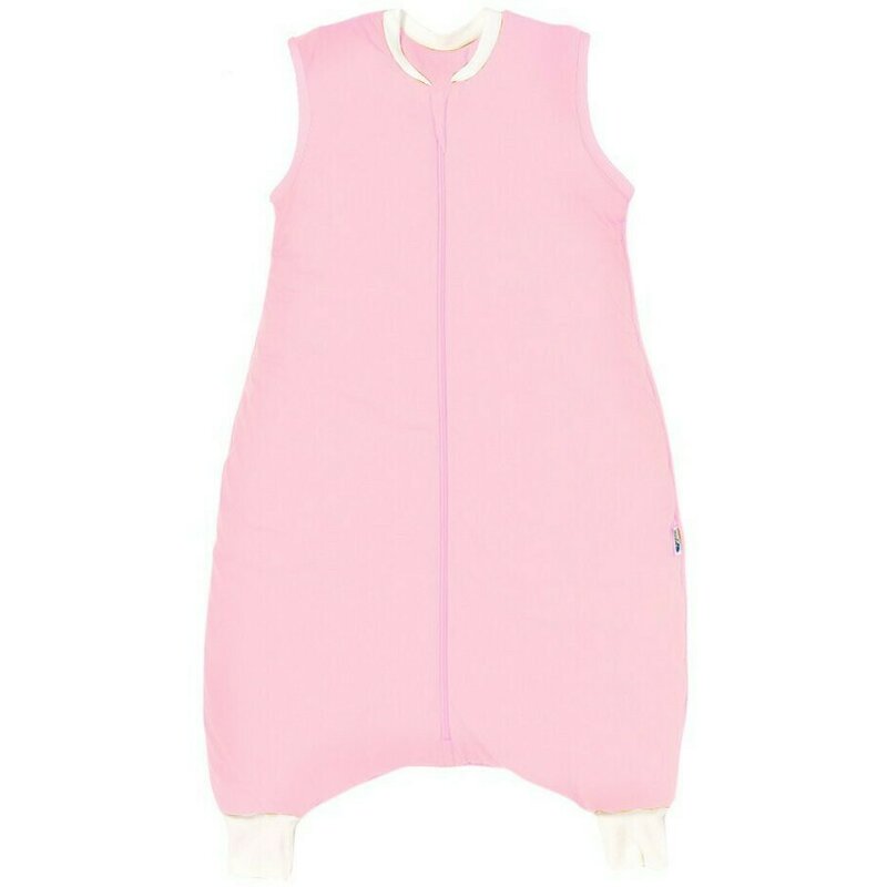 Slumbersac - sac de dormit cu picioruse plain pink 90 cm 2.5 tog