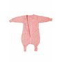 Kidsdecor - Sac de dormit cu picioruse si maneci Pink Star - 110 cm, 3 Tog - Iarna - 4