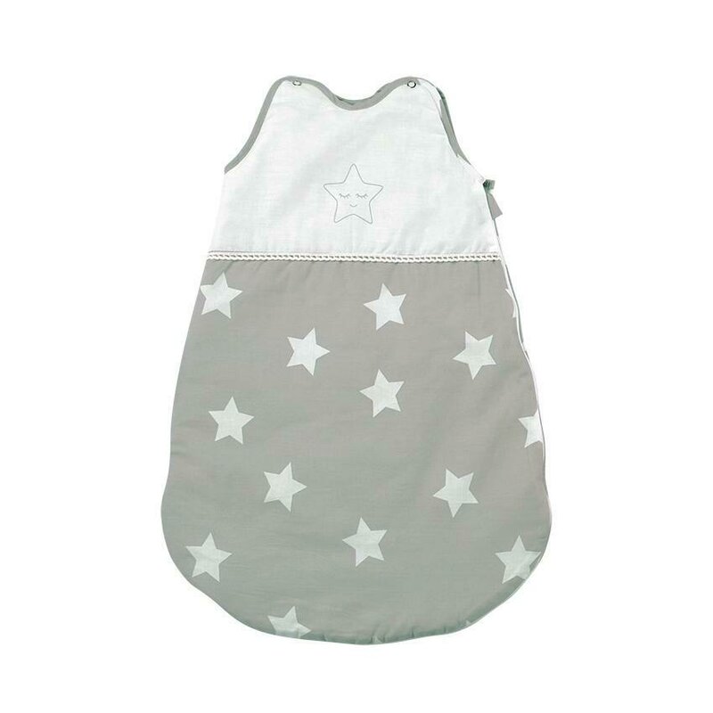 sac de dormit bebe 0 6 luni Sac de dormit de vara (0-6 luni), Stars Grey