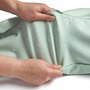 Sac de dormit, ErgoPouch, Jersey, 3-12 luni, 6-10 kg, TOG 0.2, Bumbac organic, Fermoar bidirectional, Lavabil la masina, Croiala slim fit, Certificat non-toxic, Premiat in Australia, Verde - 9