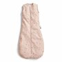 Sac de dormit, ErgoPouch, Jersey, 8-24 luni, 8-14 kg, TOG 1, Bumbac organic, Fermoar bidirectional, Lavabil la masina, Croiala slim fit, Certificat non-toxic, Premiat in Australia, Model musetel, Roz - 2