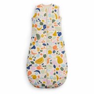 Sac de dormit, ErgoPouch, Jersey, 8-24 luni, 8-14 kg, TOG 2.5, Bumbac organic, Fermoar bidirectional, Lavabil la masina, Croiala slim fit, Certificat non-toxic, Premiat in Australia, Multicolor