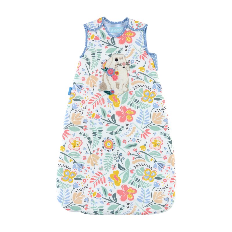 Gro - sac de dormit gradinita inflorata, 2.5 tog, 18-36 luni