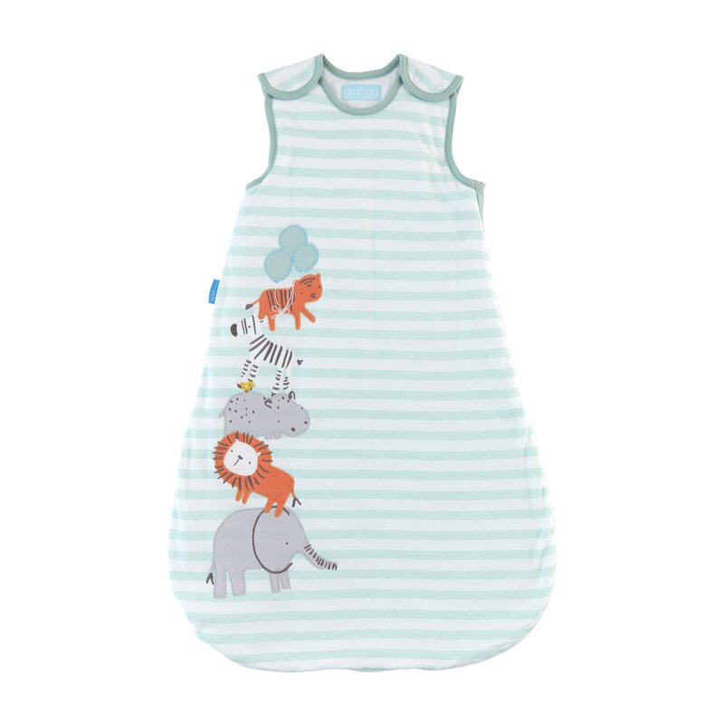 Gro - sac de dormit jungla adunata, 2.5 tog, 0-6 luni
