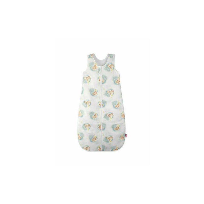 Kidsdecor - sac de dormit fara maneci blue bear's dream 95 cm din bumbac, 95x36 cm, 12-24 luni, tog 1.0