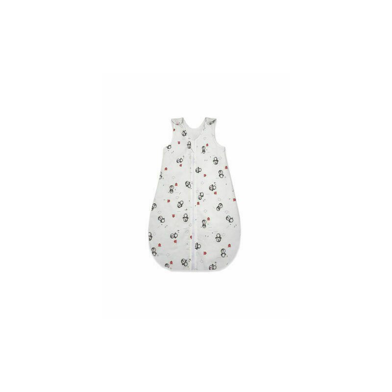 Kidsdecor - sac de dormit fara maneci pingu 70 cm din bumbac, 70x30 cm, 3-9 luni, tog 1.0