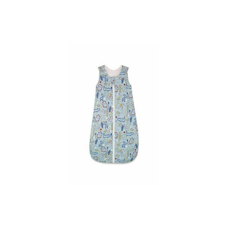Kidsdecor - sac de dormit, , vara 0.5 tog circul animalelor bleu 110 cm