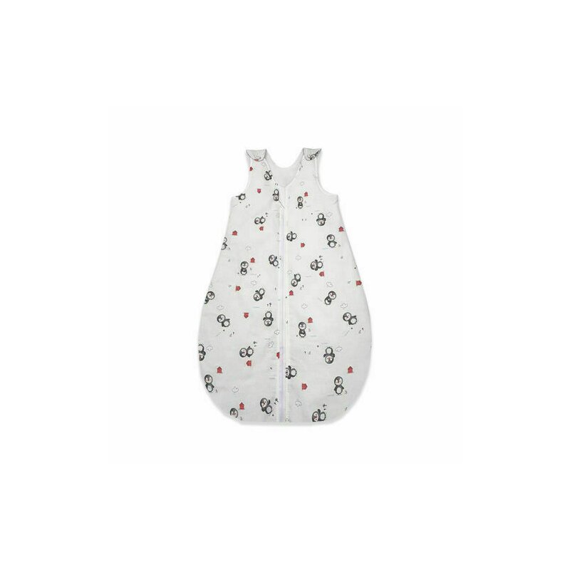Kidsdecor - sac de dormit fara maneci pingu 60 cm din bumbac, 60x23 cm, 0-3 luni, tog 0.5