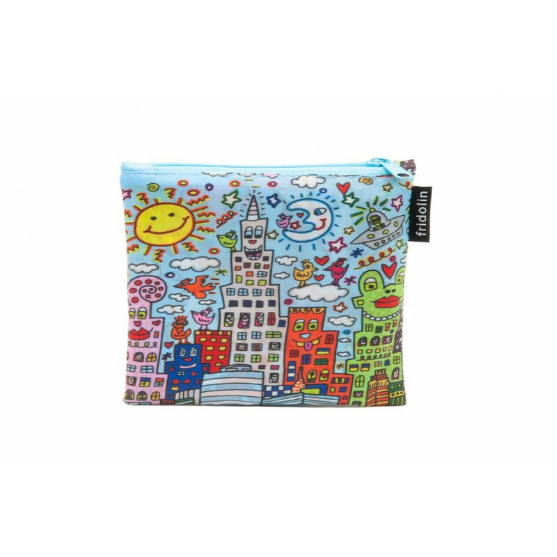 Fridolin - Sacosa din material reciclat, design James Rizzi