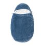 Saculet pentru vreme rece, Nattou, Pentru scaun auto, Universal, Material moale, 70 cm, Cu spatii pentru centurile auto, Albastru - 1