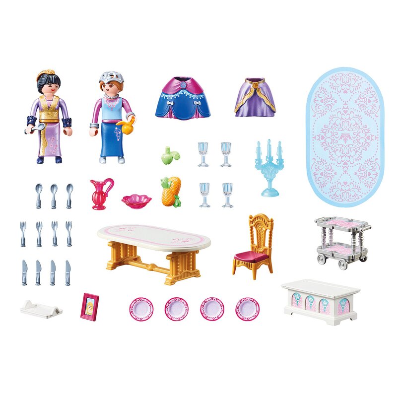 Playmobil - set de constructie sala de mese regala princess