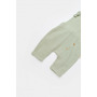 Salopeta de vara cu pantaloni lungi din muselina, BabyCosy, 100% bumbac organic, verde (Marime: 12-18 Luni) - 5