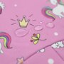 KidsCare - Salopeta impermeabila pentru copii Kidscare, cu protectie la vant si apa cu imprimeu Unicorni - marime 92 - 5