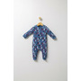 Salopeta pentru bebelusi de iarna Forest, Tongs baby, baietei (Culoare: Albastru, Marime: 6-9 luni) - 2