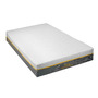 Saltea cu memorie și arcuri individuale Somnexpert Silver Evolution Pocket Spring 120x200, înălțime 24 cm, husă detașabilă, fermitate medie - 4