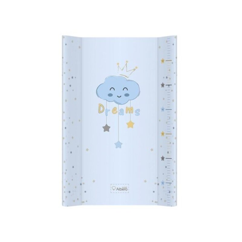 Klups - saltea de infasat bebe cu intaritura 70x47,5 clouds blue 408