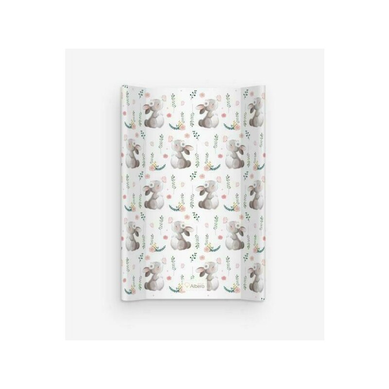 Klups - saltea de infasat bunny world , cu intaritura, 70x48 cm