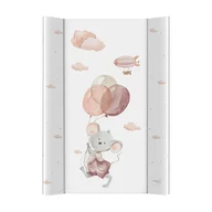 Saltea de infasat, Ceba Baby, Basic, 50x70 cm, Atasabila la patut, Fara BPA, 0 luni+, Mouse