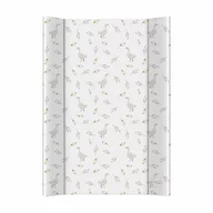 Saltea de infasat, Ceba Baby, Basic, 50x70 cm, Cu intaritura, Pentru comode, masute de infasat si patuturi, Fara BPA, 0 luni+, Goose