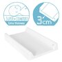 Saltea de infasat, Ceba Baby, Confort, 50x70 cm, Atasabila la patut, Fara BPA, 0 luni+, Fluffy Puffy Bart - 6