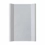 Saltea de infasat, Ceba Baby, Confort, 50x70 cm, Cu Intaritura, Pentru comode, masute de infasat si patuturi, Fara BPA, 0 luni+, Caro Gri - 1