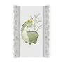 Saltea de infasat, Ceba Baby, Ultra Light, 50x70 cm, Atasabila la patut, Fara BPA, 0 luni+, Dino King - 4