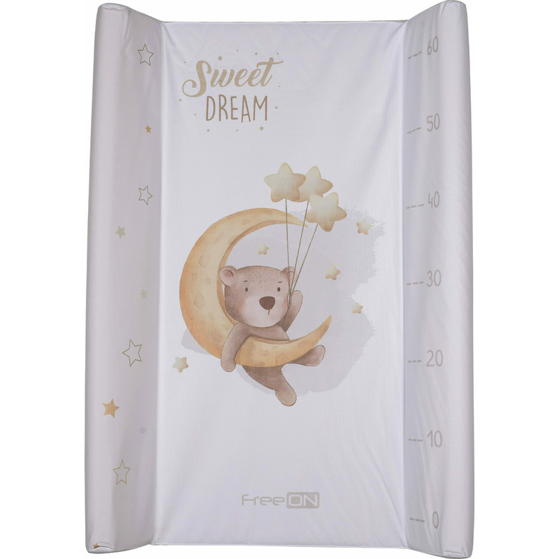 Saltea de infasat, FreeON, cu taliometru, Soft, 70 x 50 cm, Sweet Dream