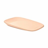 Saltea de infasat, Nattou, Softy, Moale, Utilizabil si fara husa, Design ergonomic, Spuma PU, 70x50x10 cm, Fara BPA, 0 luni+, Portocaliu