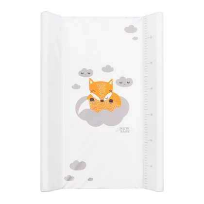 Saltea de infasat, New Baby, 50x70, Atasabila la patut, Cu taliometru, Fara substante nocive, 0 luni+, Fox