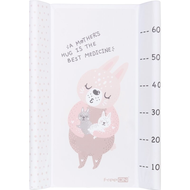 Saltea de infasat, soft love, freeon, 70 x 50 cm, bunny
