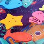 Saltea de joaca cu apa, BabyOno, Dezvoltarea imaginatiei, abilitatiilor motorii, Coordonare mana-ochi, PVC, 66x50 cm, 3 luni+, Multicolor - 5