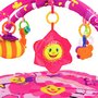 Juju - Saltea de joaca Roll&Joy, Pink-Flowers - 2