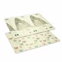 Saltea educativa pliabila din spuma, BabyOno, Pentru joaca si invatare, Fata dubla, Antiderapanta si impermeabila, Material XPE sigur pentru copii, Izolatie termica, Usor de curatat, Cu husa pentru transport, 150 x 200 cm, Bej - 2