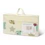 Saltea educativa pliabila din spuma, BabyOno, Pentru joaca si invatare, Fata dubla, Antiderapanta si impermeabila, Material XPE sigur pentru copii, Izolatie termica, Usor de curatat, Cu husa pentru transport, 150 x 200 cm, Bej - 5