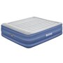 Saltea gonflabila, Bestway, Dubla, Cu pompa inclusa, Cu o parte din catifea, Pana in 300 kg, 203x193x56 cm, 3 ani+, Albastru - 1