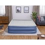 Saltea gonflabila, Bestway, Dubla, Cu pompa inclusa, Cu o parte din catifea, Pana in 300 kg, 203x193x56 cm, 3 ani+, Albastru - 8