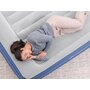 Saltea gonflabila, Bestway, Dubla, Cu pompa inclusa, Cu o parte din catifea, Pana in 300 kg, 203x193x56 cm, 3 ani+, Albastru - 11