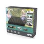 Saltea gonflabila, Bestway, Queen, Pentru 2 persoane, Cu pompa inclusa, Cu o parte din catifea, 203 x 152 x 25 cm, 3 ani+, Verde - 13