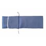 Saltea cu spumă poliuretanică Somnart 60x190, înălțime 4.5 cm, pentru șezlong, doua segmente, husă impermeabilă, culoare bleumarin - 3