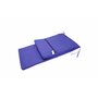 Saltea cu spumă poliuretanică Somnart 60x190, înălțime 4.5 cm, pentru șezlong, doua segmente, husă impermeabilă, culoare bleumarin - 5