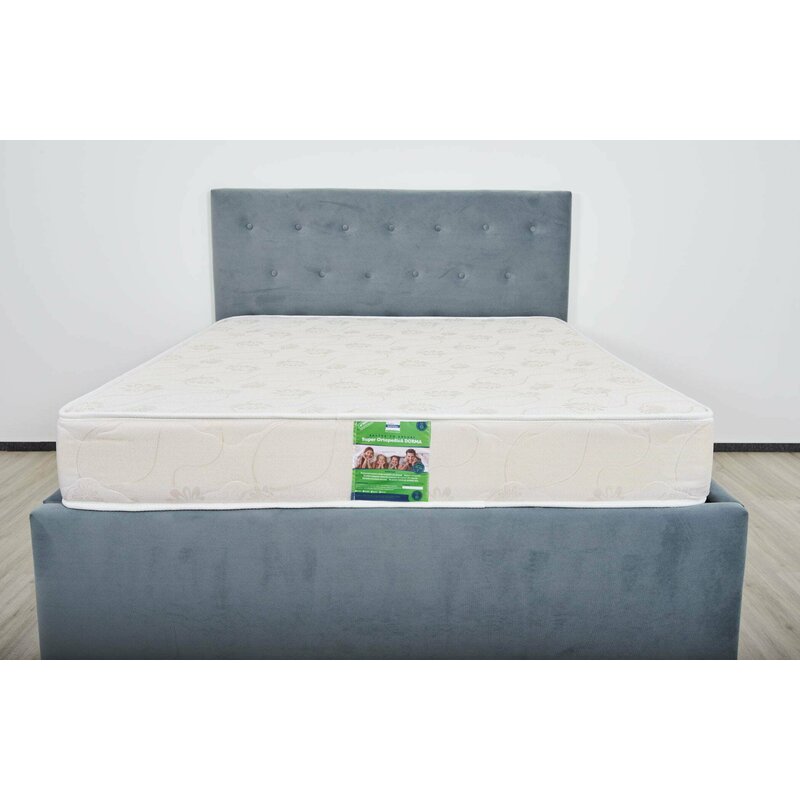 Saltea cu arcuri SomnART DORMA 90x200, inaltime 20 cm, ortopedica, husa matlasata, duritate medie